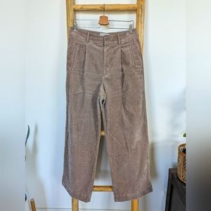 Everlane Corduroy Way-High Drape Pant Size 10